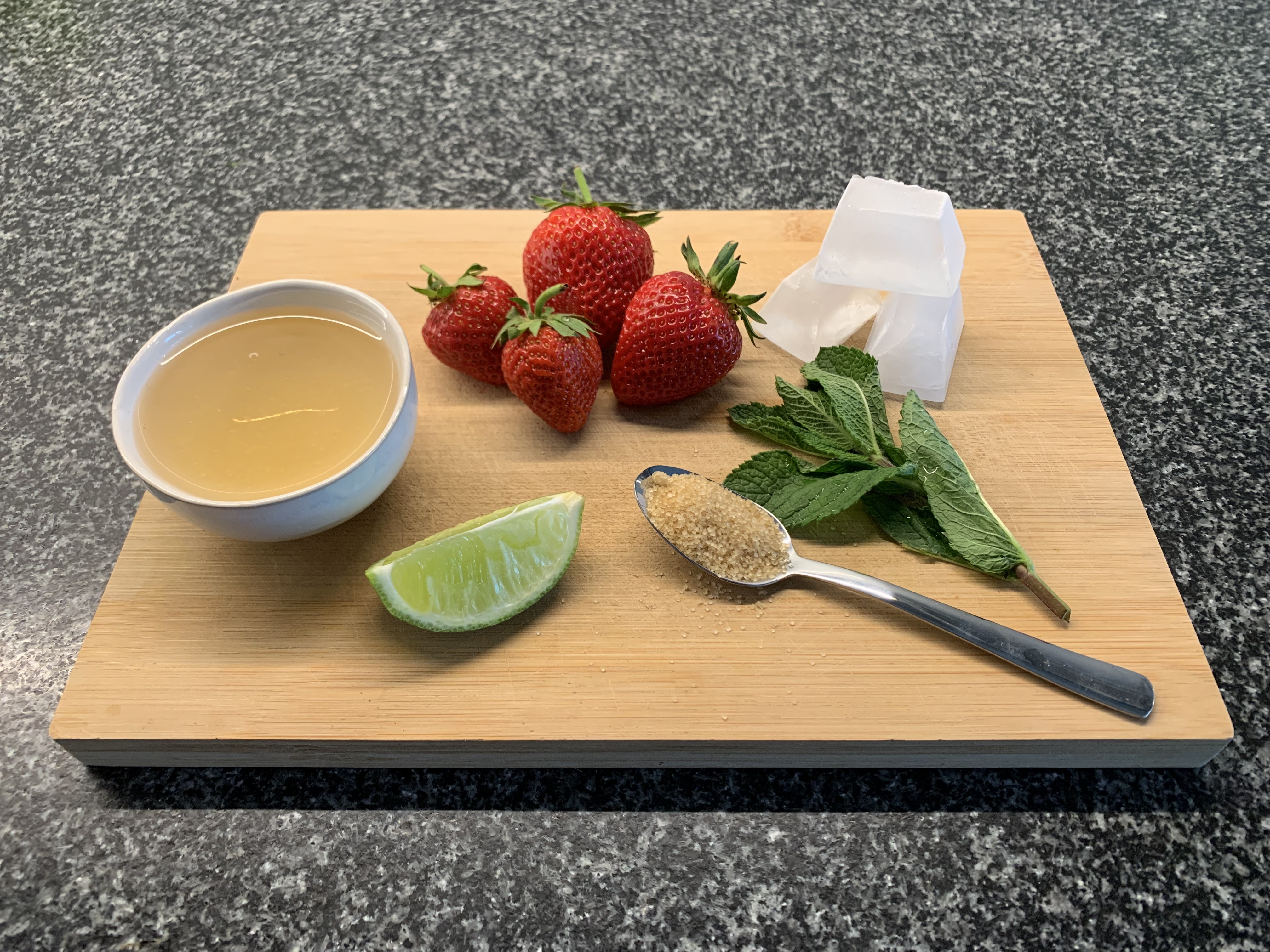 alcohol free strawberry drink